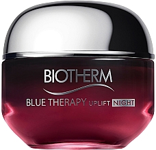 Düfte, Parfümerie und Kosmetik Regenerierende und beruhigende Anti-Falten Nachtcreme für das Gesicht mit Rotalgenextrakt - Biotherm Blue Therapy Red Algae Uplift Night Cream