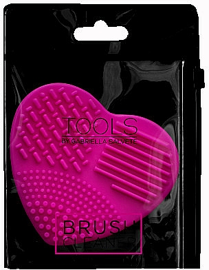 Silikon-Kosmetikbürsten-Reinigungsmatte rosa - Gabriella Salvete Tools Brush Cleanser — Bild N2