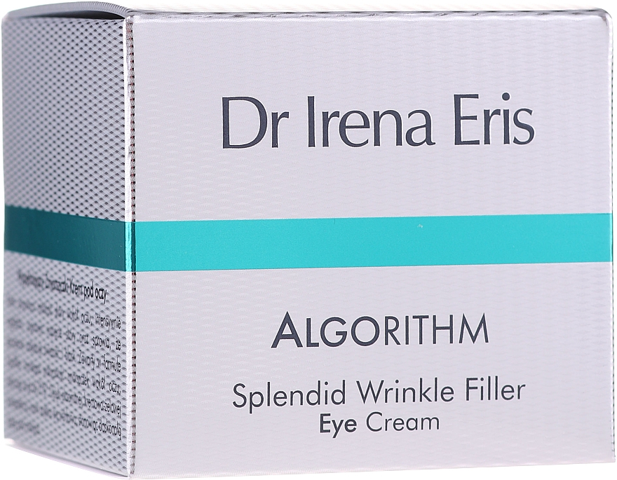 Verjüngendes glättendes und straffendes Augenkonturcreme-Gel - Dr Irena Eris Algorithm Splendid Wrinkle Filler Eye Cream — Bild N1