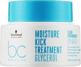 Maske für normales und trockenes Haar mit Glycerin - Schwarzkopf Professional Bonacure Moisture Kick Treatment Glycerol — Bild N1