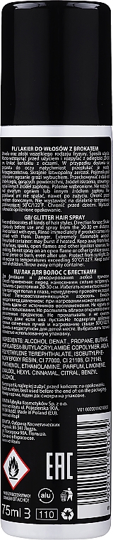 Haarspray mit goldfarbenem Glitter - Venita Gold Spray — Bild N2