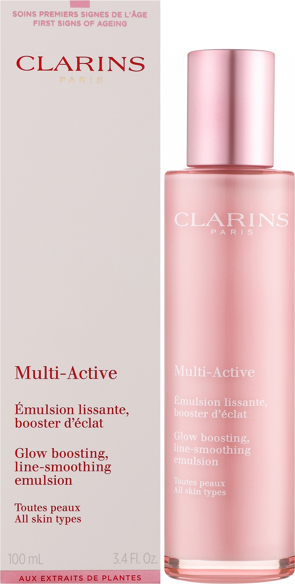 Glättende Gesichtsemulsion  - Clarins Multi-Active Smoothing Emulsion — Bild 100 ml