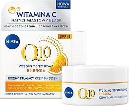 Anti-Falten Gesichtscreme Q10 plus C für strahlende und frische Haut mit LSF 15 - NIVEA Q10 Energy Anti-Wrinkle Day Cream SPF15 — Bild N1