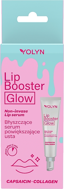 Serum zur Lippenvergrößerung - Yolyn Lip Booster Glow  — Bild N1