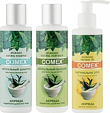 Düfte, Parfümerie und Kosmetik Haarpflegeset - Comex (Haarshampoo 150ml + Haarbalsam 150ml + Haaröl 150ml)