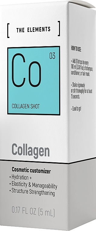 Haarkomplex - Pharma Group Laboratories The Elements Collagen  — Bild N2