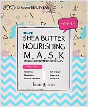 Düfte, Parfümerie und Kosmetik Feuchtigkeitsspendende Tuchmaske mit Sheabutter - Huangjisoo Shea Butter Nourishing Mask