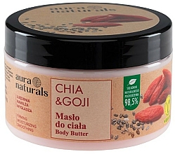 Düfte, Parfümerie und Kosmetik Körperbutter mit Chia und Goji - Aura Naturals Chia & Goji Body Butter