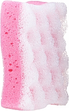Düfte, Parfümerie und Kosmetik Badeschwamm 6048 weiß-rosa - Donegal
