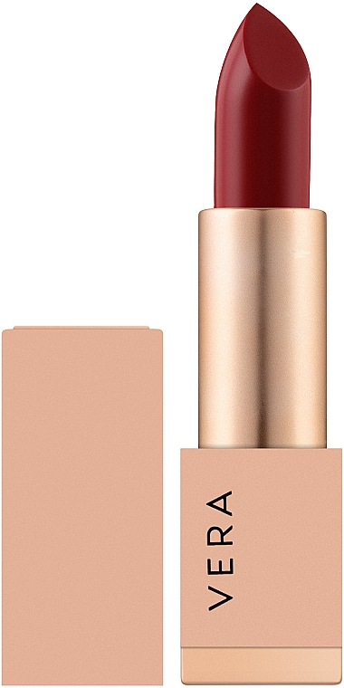 Cremefarbener Lippenstift - Vera Beauty Cream Lipstick — Bild N1