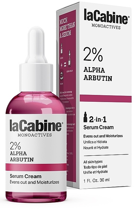 Gesichtscreme-Serum - La Cabine Monoactive 2% Alpha Arbutin Serum Cream — Bild N2