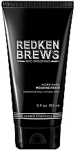 Düfte, Parfümerie und Kosmetik Modellierende Haarpaste Starker Halt - Redken Brews Work Hard Molding Paste