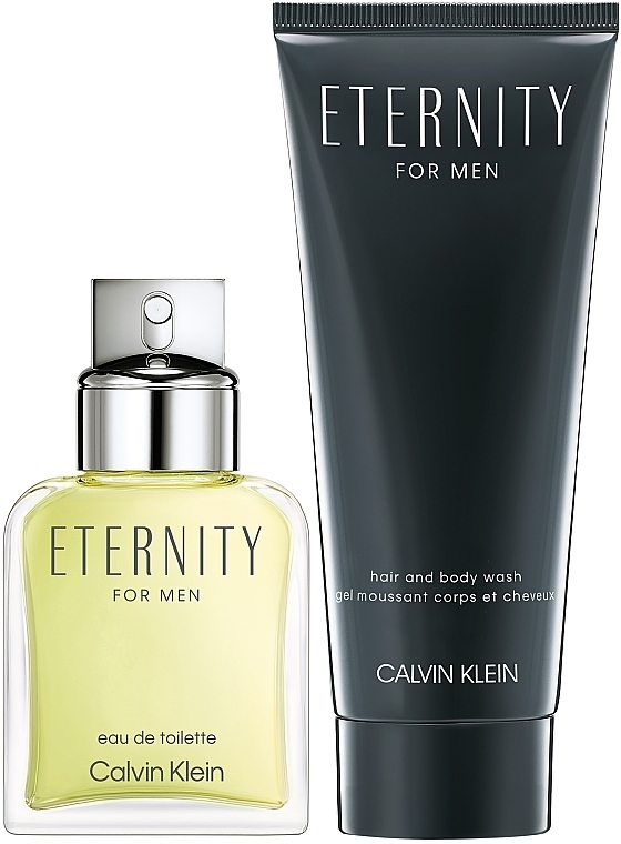 Calvin Klein Eternity For Men - Duftset (Eau de Toilette 50ml + Duschgel 100ml) — Bild N2