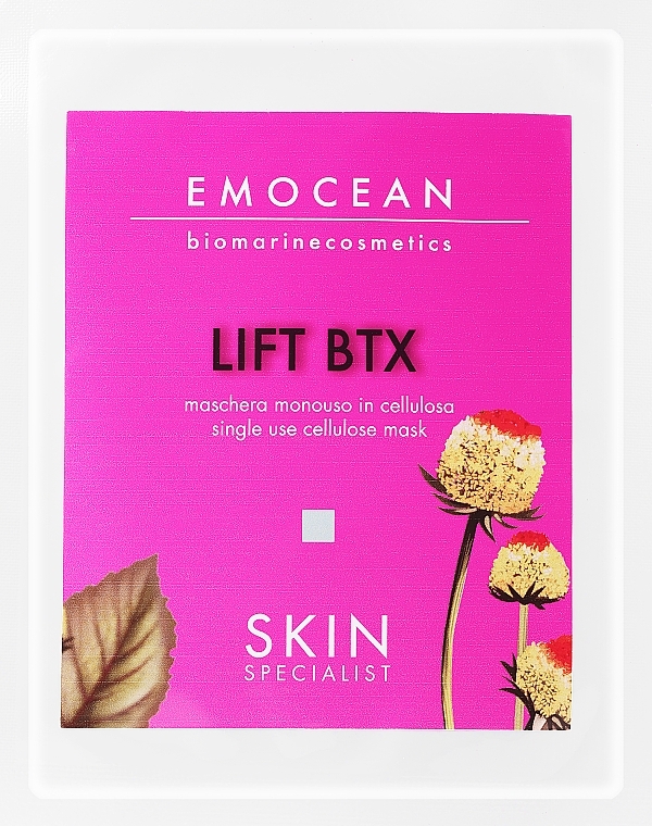 Gesichtsmaske mit straffender und faltenauffüllender Wirkung  - Emocean Skin Specialist Lift BTX Mask  — Bild N1