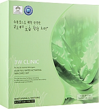Set - 3W Clinic Aloe Full Water Activating Skin 3 Kit Set (f/cream/50ml + emulsion/150ml + emulsion/30ml + f/toner/150ml + toner/30ml) — Bild N2
