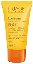 Düfte, Parfümerie und Kosmetik Getönte Sonnenschutzcreme für das Gesicht SPF 50+ - Uriage Bariesun Tinted Cream SPF 50+