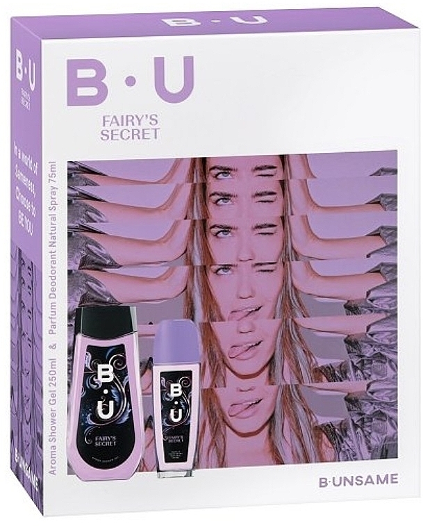 B.U. Fairy Secret - Körperpflegeset (Deospray 75ml + Duschgel 250ml)  — Bild N1