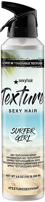 Trockenes strukturierendes Haarspray - SexyHair Surfer Girl Dry Texturizing Spray — Bild N1