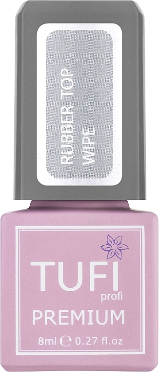 Nagellack mit Klebeschicht - Tufi Profi Premium Rubber Top — Bild N1