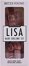 Düfte, Parfümerie und Kosmetik Haarlockenset - Sister Young Lisa HAir Curling Set Pink 