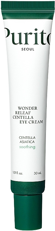 Beruhigende Augencreme mit Centella Asiatica - Purito Seoul Wonder Releaf Centella Eye Cream  — Bild N1