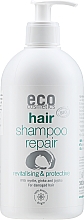 Regenerierendes Haarshampoo mit Jojobaöl, Myrten-, Ginkgoextrakt - Eco Cosmetics Hair Shampoo Repair Revitalising & Protective — Bild N1