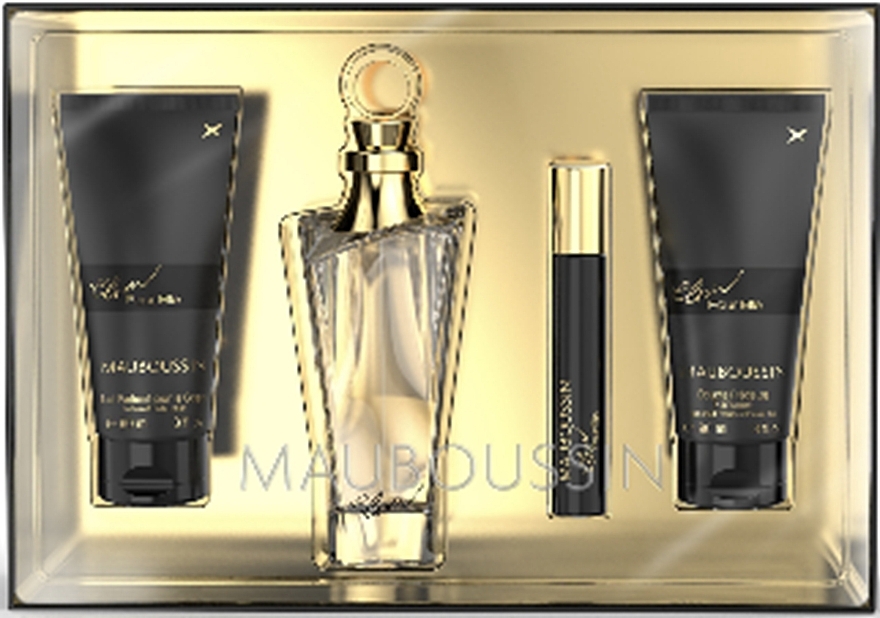 Mauboussin Elixir Pour Elle - Duftset (Eau de Parfum 100 ml + Eau de Parfum 20 ml + Duschgel 90 ml + Körperlotion 90 ml) — Bild N1