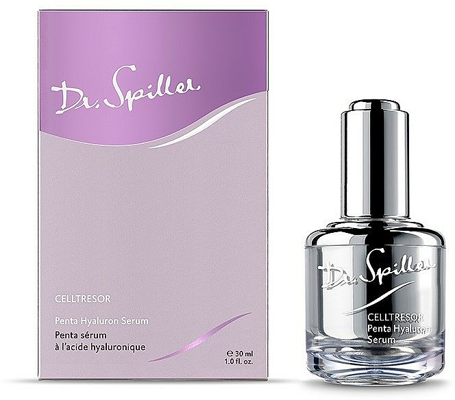 Feuchtigkeitsspendendes und glättendes Gesichtsserum mit Hyaluronsäure - Dr. Spiller Celltresor Penta Hyaluron Serum — Bild N1