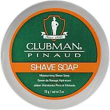 Feuchtigkeitsspendende Rasierseife - Clubman Pinaud Shave Soap — Bild N2