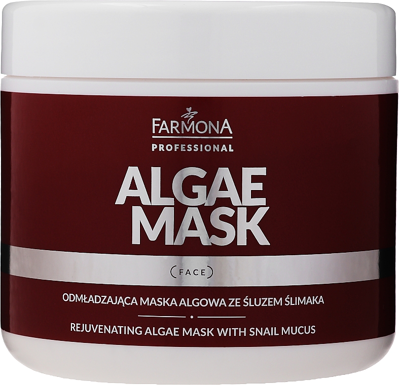 Verjüngende Gesichtsmaske mit Algen und Schneckenextrakt - Farmona Professional Algae Mask With Snail Sluice — Bild N1