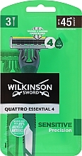 Rasierhobel - Wilkinson Sword Quattro Titanium Sensitive — Bild N1