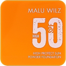 Gesichtspuder - Malu Wilz High Protect Sun Powder Foundation SPF 50 — Bild N3