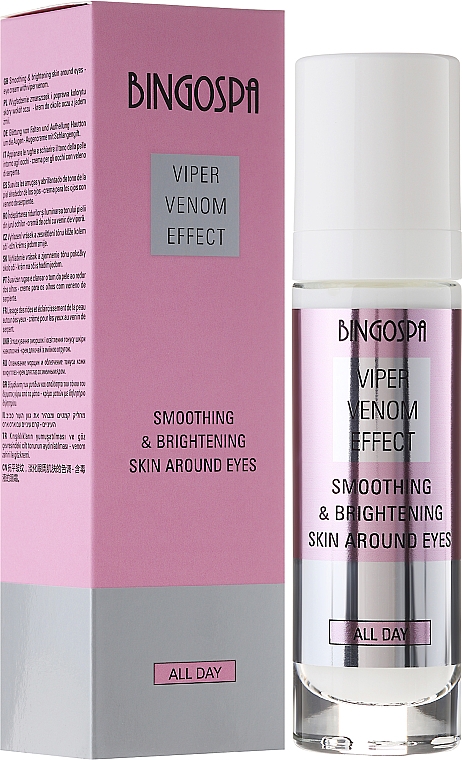 Augenkonturcreme - BingoSpa Viper Venom Effect Smoothing & Brightening Skin Around Eyes Eye Cream — Bild N1