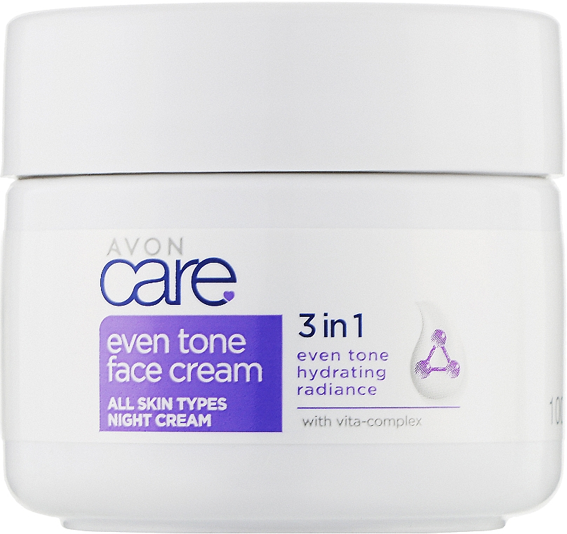 3in1-Tagescreme zur Glättung des Hauttons - Avon Care Even Tone Day Face Cream 3 in 1 — Bild N1