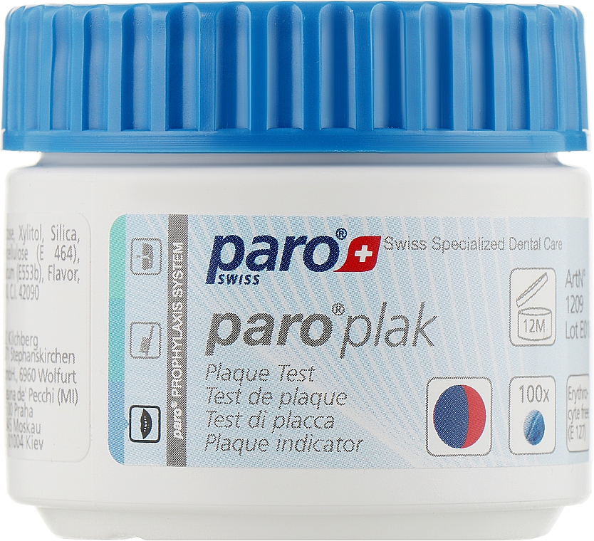 Tabletten zur Bekämpfung von Zahnbelag - Paro Swiss Plak2 — Bild N3