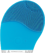 Elektrische Gesichtsreinigungsbürste blau - DermoFuture Sonic Facial Cleansing Brush — Bild N2