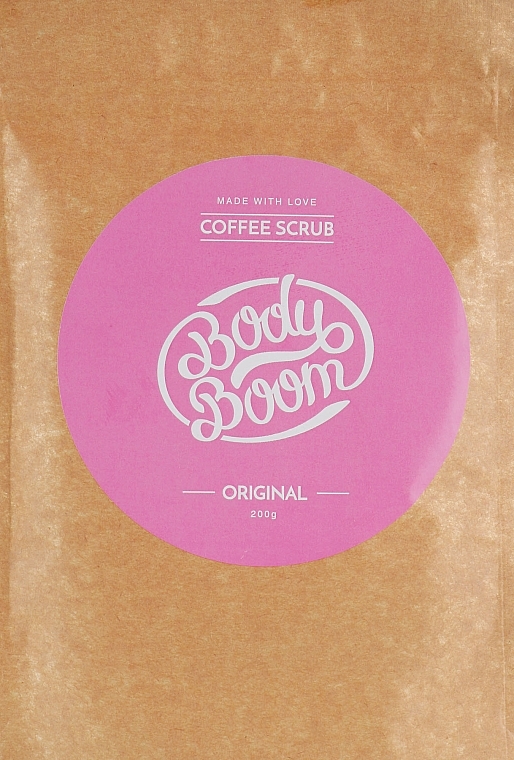 Glättendes Körperpeeling mit Kaffee - BodyBoom Coffee Scrub Original — Bild N3