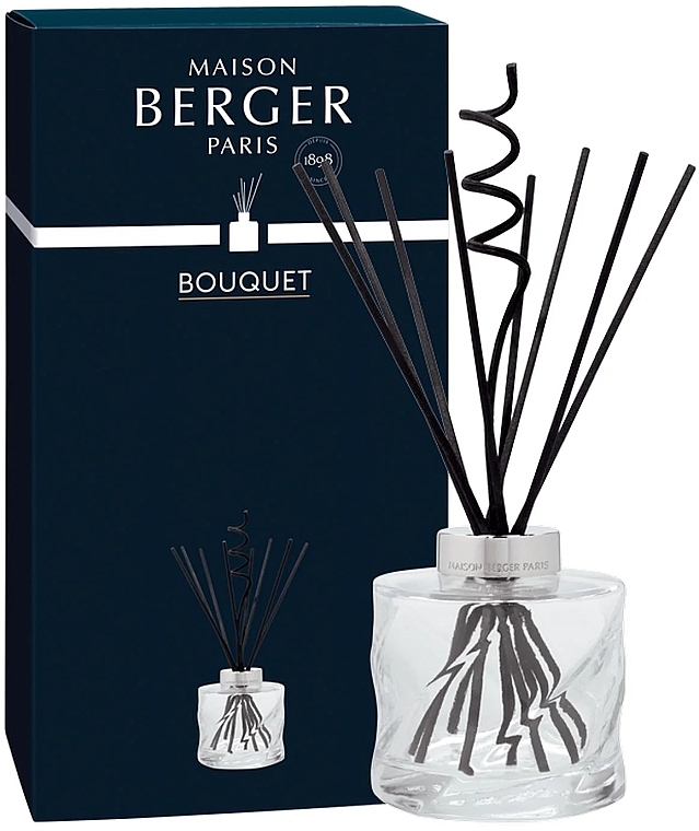 Duftzerstäuber ohne Füllung, 222 ml, transparent - Maison Berger Spiral Bouquet Reed Diffuser Without Scent — Bild N1