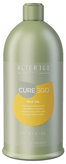 Shampoo für widerspenstiges und krauses Haar - Alter Ego CureEgo Silk Oil Silk Effect Shampoo — Bild N2