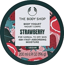 Düfte, Parfümerie und Kosmetik Körperjoghurt für normale bis trockene Haut mit Erdbeersaft - The Body Shop Strawberry Body Yogurt