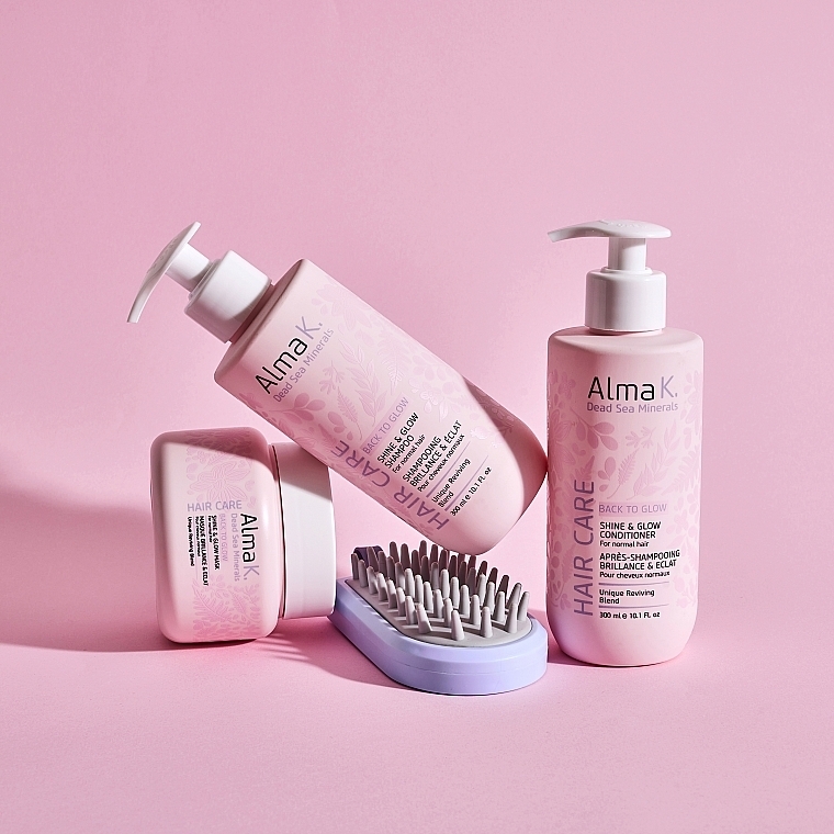 Haarshampoo für mehr Glanz - Alma K. Hair Care Shine & Glow Shampoo — Bild N4