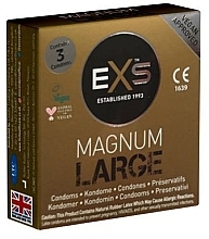 Kondome XL vergrößert 3 St. - EXS Condoms Magnum Large — Bild N2