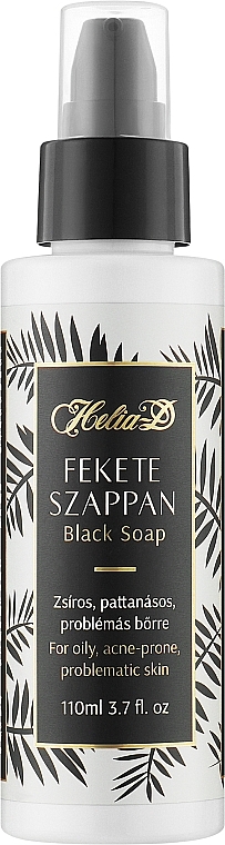 Schwarze Seife für Problemhaut - Helia-D Cleansing Black Soap — Bild N1