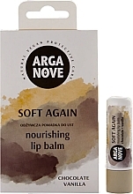 Lippenbalsam mit Vanille- und Schokoladenduft - Arganove Soft Nourishing Lip Balm  — Bild N1