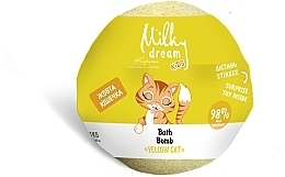 Düfte, Parfümerie und Kosmetik Badebombe gelbe Katze - Milky Dream Kids