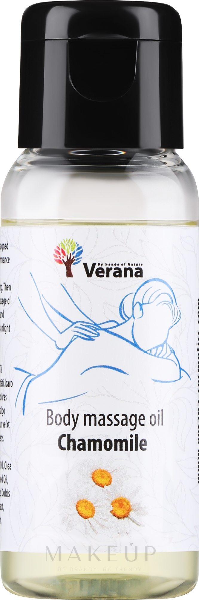 Körpermassageöl Chamomile Flower - Verana Body Massage Oil  — Bild 30 ml