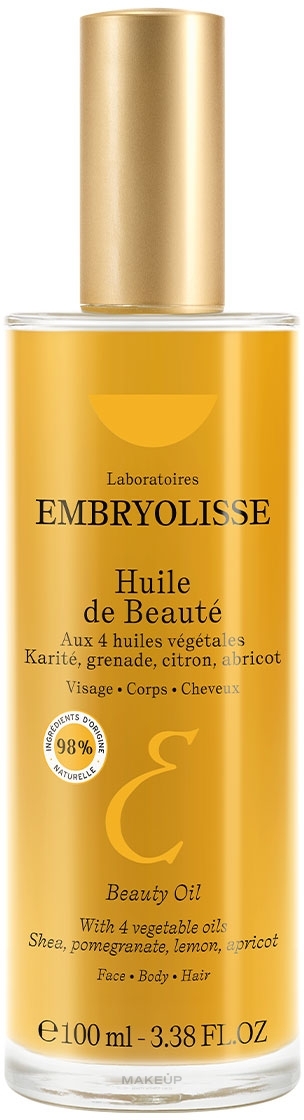 Mehrzwecköl für Gesicht, Körper und Haar - Embryolisse Beauty Oil — Bild 100 ml