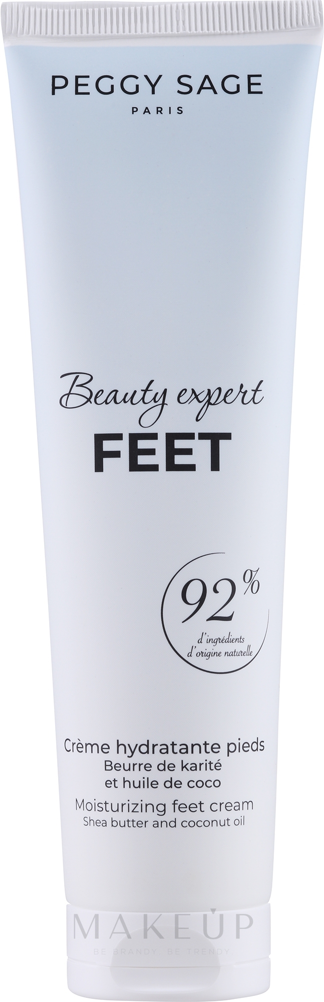 Feuchtigkeitsspendende Fußcreme - Peggy Sage Beauty Expert Feet Moisturizing Feet Cream — Bild 100 ml