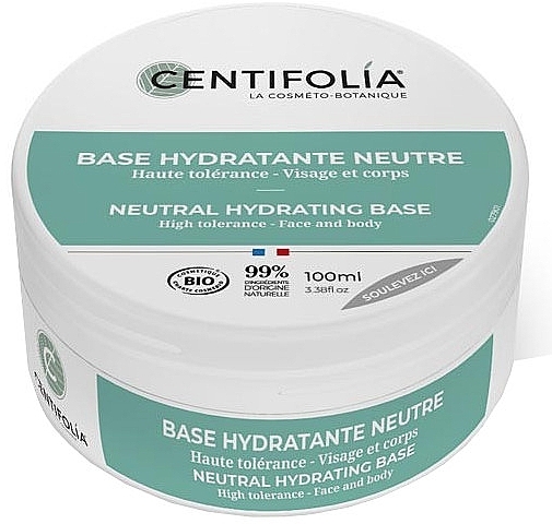 Neutrale Körpercreme - Centifolia Neutral Hydrating Base  — Bild N1