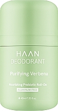 Düfte, Parfümerie und Kosmetik Deo Roll-on mit Präbiotika, aluminiumfrei - HAAN Purifying Verbena Deodorant